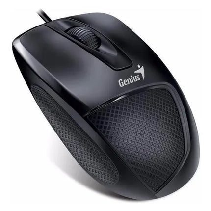 Mouse Genius DX-150X | Alámbrico USB | Sensor óptico 1200 DPI | Diseño ergonómico | Color Negro