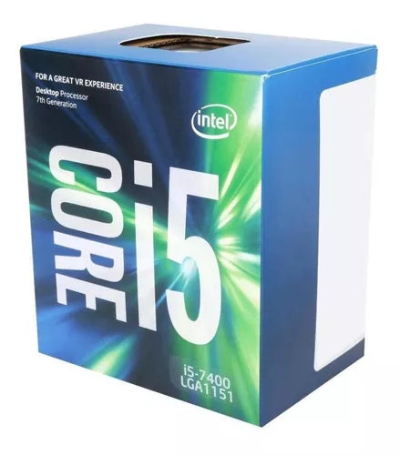 Procesador Intel Core i5-7400 | 7ª Gen | 3.0 GHz | 4 Núcleos | 6MB Caché | LGA 1151