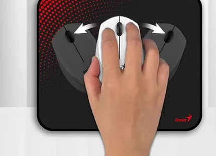 Empaque original del mouse pad Genius G-Pad 230S negro con especificaciones
