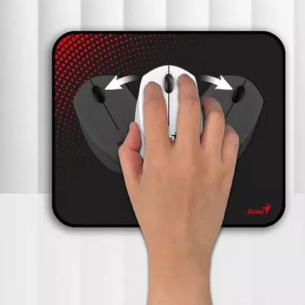 Mouse Pad Genius G-Pad 230S | Superficie Texturizada | Base Antideslizante | Tamaño 230x190mm | Color Negro