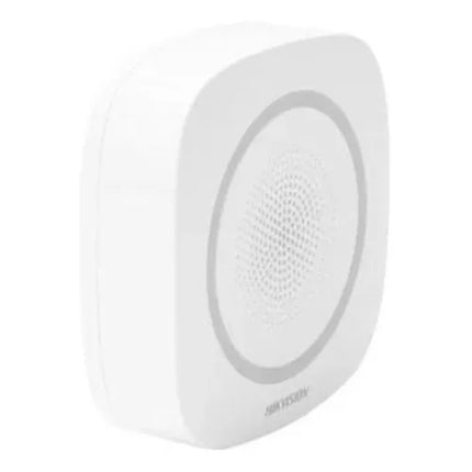 Sirena Interna Inalámbrica Hikvision DS-PS1-I-WB | 90~110dB | 1600m RF | 433MHz