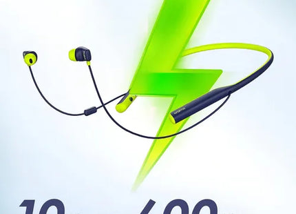 Detalle de auriculares Oraimo Neklace Lite con certificación IPX4 resistente al agua