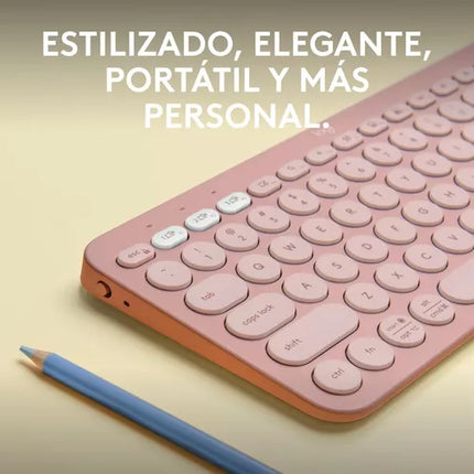Teclado Logitech Pebble Keys 2 K380S | Inalámbrico | Bluetooth | Español