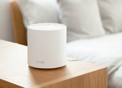 Router Mesh WiFi 6 TP-Link Deco X50 cobertura casa completa diagrama