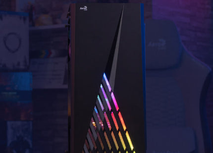 Case Gaming Aerocool Delta-G V2 | Media Torre | Vidrio Templado | RGB Frontal | Negro | ACCM-PV45043.11