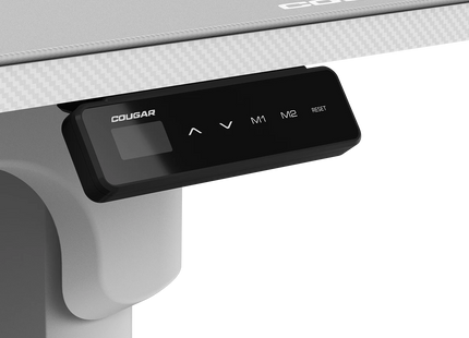 Cougar Escritorio Gaming Eléctrico White, E-Grav 160