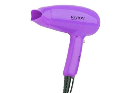 Secadora de Viaje Revlon 1875W Morado Oscuro | Para un secado rápido y cómodo en cualquier lugar