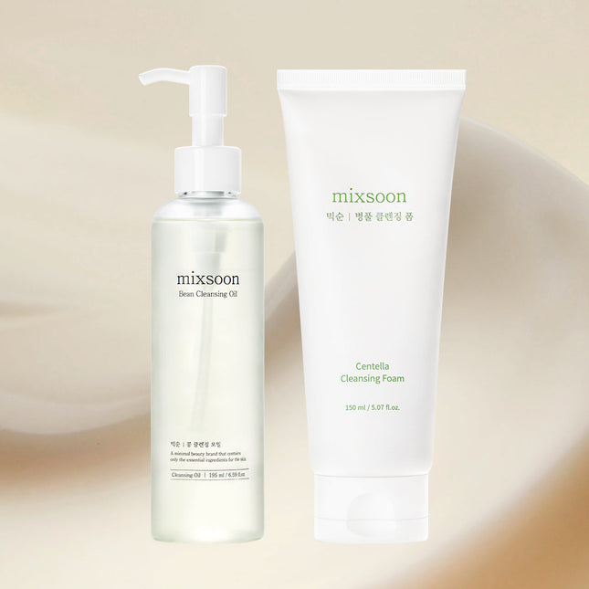 Mixsoon Kit de Doble Limpieza - empaque completo