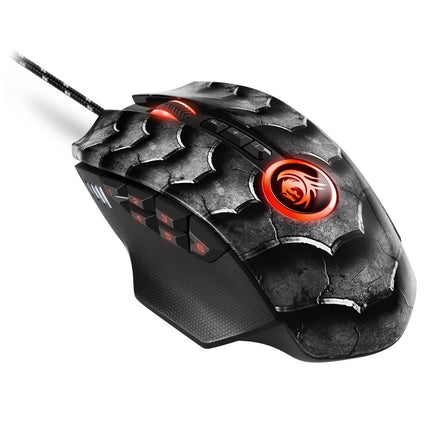Mouse Gaming RGB Sharkoon Drakonia II | 8200 DPI | 11 Botones Programables | Iluminación RGB | Alámbrico