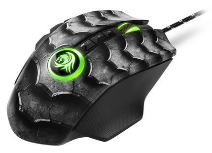 Mouse Gaming RGB Sharkoon Drakonia II | 8200 DPI | 11 Botones Programables | Iluminación RGB | Alámbrico