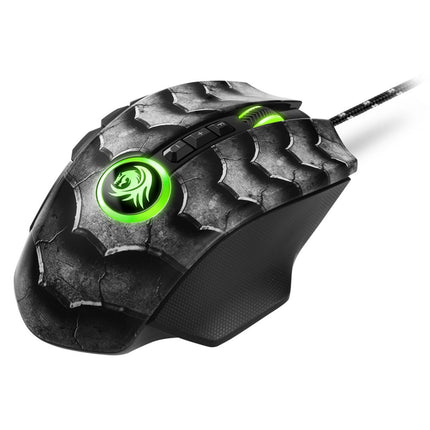 Mouse Gaming RGB Sharkoon Drakonia II | 8200 DPI | 11 Botones Programables | Iluminación RGB | Alámbrico