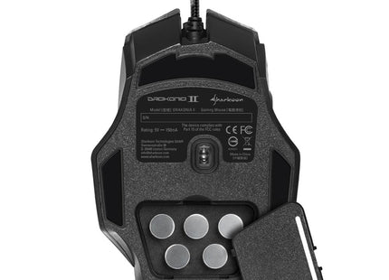 Mouse Gaming RGB Sharkoon Drakonia II | 8200 DPI | 11 Botones Programables | Iluminación RGB | Alámbrico