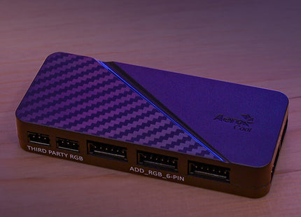 Abanico AeroCool Duo 12 Pro | 3 Ventiladores ARGB Pro | 120mm | Concentrador de Control RGB | Control Remoto