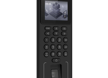 Terminal facial Hikvision DS-K1T321MFWX - vista lateral izquierda