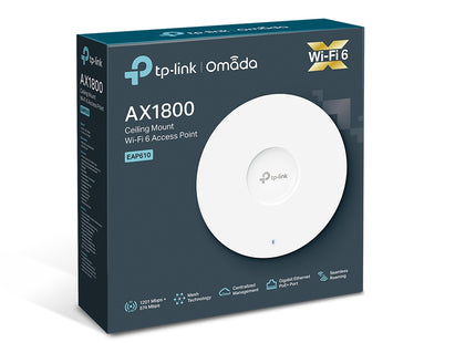 TP-Link Punto de Acceso Wi-Fi 6 AX1800, EAP610
