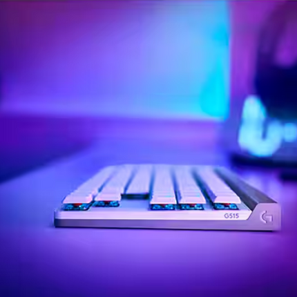 Teclado Gaming RGB Logitech G515 Lightspeed TKL | Mecánico | Inalámbrico | Bluetooth | Inglés