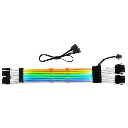 Cable de Extensión Sharkoon Shark XTend 16 | PCIe 4.0 | 16cm | Flexible | Alta Velocidad | Negro