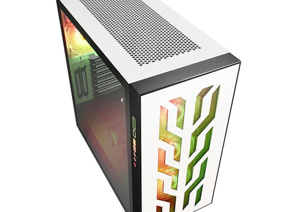 Case Sharkoon ELITE SHARK CA300T | Mid Tower | ATX | White | Vidrio templado | ARGB