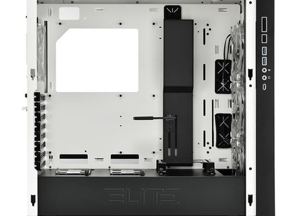 Case Sharkoon ELITE SHARK CA300T | Mid Tower | ATX | White | Vidrio templado | ARGB