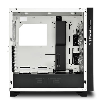 Case Sharkoon ELITE SHARK CA300T | Mid Tower | ATX | White | Vidrio templado | ARGB