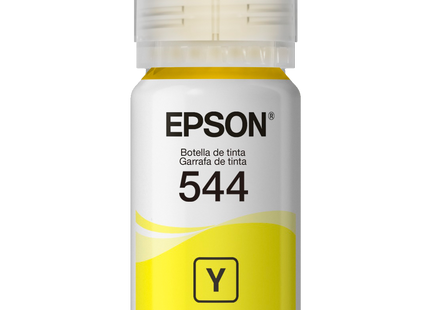 Botella Tinta Epson EcoTank T544 Amarillo, T544420