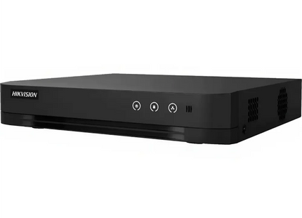 DVR Hikvision IDS-7208HUHI-M1/S | 8CH Analógico + 8CH IP | 8MP/5MP/4MP/1080P/720P | AcuSense | H.265 Pro+ | 1 SATA | 4 Audio | 8 Alarmas