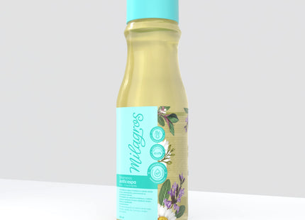 Milagros Shampoo Anticaspa Pro Crecimiento - vista frontal