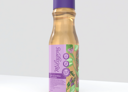 Milagros Shampoo Ultra Nutritivo Premium - vista frontal
