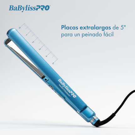 Pack Planchas Nano Titanium 1” + 1” BaByliss | Para cabello fino a normal | Tecnología Nano Titanium | Doble tamaño para precisión