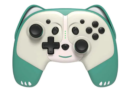 Control inalámbrico Eagle Warrior EG09B color verde, vista lateral