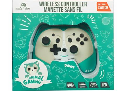 Control inalámbrico Eagle Warrior EG09B color verde, vista de botones