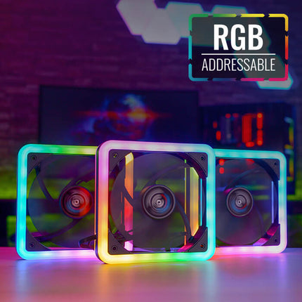 Abanico AeroCool Edge 14 Pro ARGB | 14cm | 3 Ventiladores