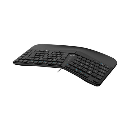 Teclado Genius ERGO KB-700 | Alámbrico USB | Español | Membrana | Diseño Ergonómico