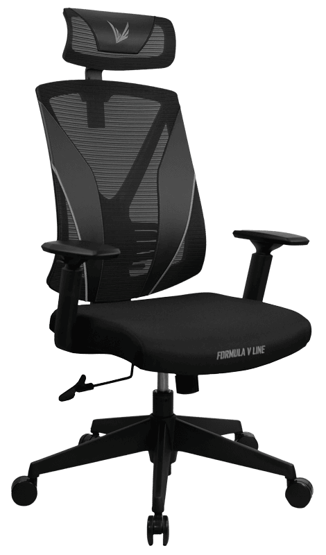 Formula V Line Silla gaming mesh negra, Ergolux 2 Lite