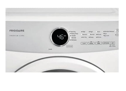 Secadora Frigidaire Carga Frontal 21kg | Eléctrica | Premium Care | Blanca | FDEX22E4EW