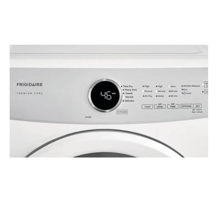 Secadora Frigidaire Carga Frontal 21kg | Eléctrica | Premium Care | Blanca | FDEX22E4EW