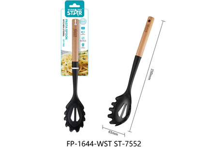 Cuchara de Pasta Winning Star ST-7552 Silicona, Nylon, Madera