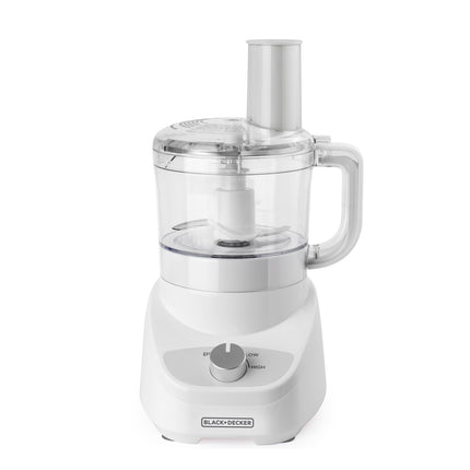 Procesador de Alimentos Black+Decker FP1337 | 8 Tazas | 450 W | 2 Velocidades + Pulso | Acero Inoxidable