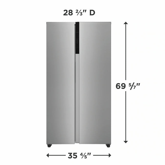 Refrigerador Side by Side Frigidaire FRSG2115AV | 21 pies | Inverter