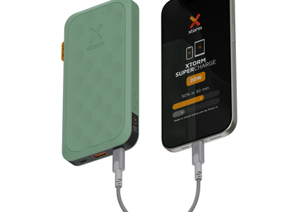 Power Bank Xtorm 20W Fuel Series 10.000 mAh Verde, FS5103