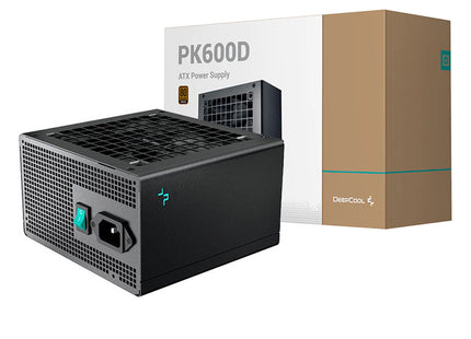 Fuente de Poder DeepCool PK600D | 600W | 80 Plus Bronze | Ventilador 120mm | Negro