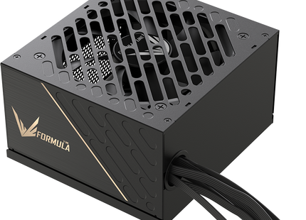 Fuente de poder FV-1000GD negra, ángulo adicional del producto