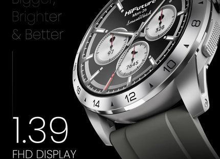 Smart Watch HIFUTURE FLEX 2 | Pantalla AMOLED 1.47” | Monitoreo de Salud | Notificaciones Inteligentes | Resistencia al Agua IP67