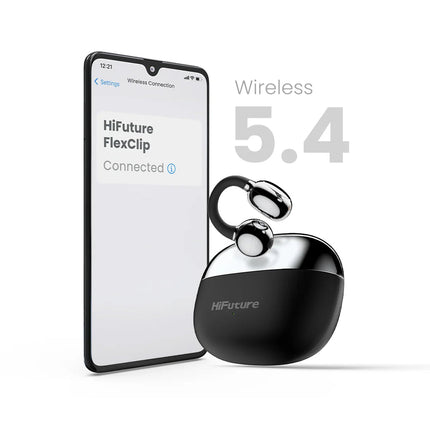 Audífonos HiFuture FlexClip | Inalámbricos | Bluetooth | Resistencia IPX5 | Diseño Ergonómico