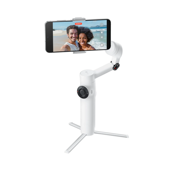 Insta360 Estabilizador con Rastreador IA Blanco, Flow 2