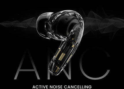 Audífonos HiFuture FlyBuds4 | Inalámbricos | Bluetooth | Cancelación de ruido ANC