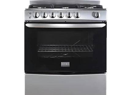 Frigidaire Cocina de Gas 30" 6 Quemadores Gris, FKGJ30C3MDQG
