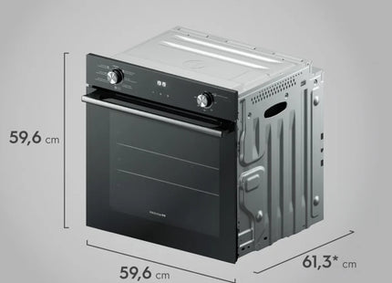 Frigidaire Horno Empotrable FOE2480MHB | 24" | 80L | Convección | Negro | Eléctrico