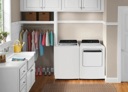 Frigidaire Lavadora Carga Superior FLVW7523BW | 25kg | 10 Ciclos | Blanco | Acero Inoxidable