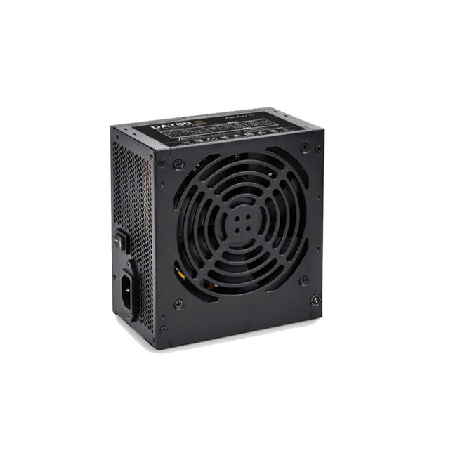 Fuente de Poder Deepcool PK700D 700W 80 Plus Bronze | Ventilador Hypro 120mm | Negro